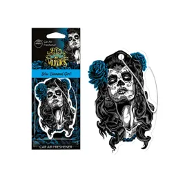zawieszka-aroma-car-muertos-blue-diamond-girl