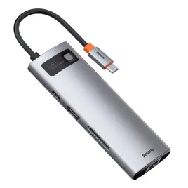 wielofunkcyjny-hub-8w1-usb-usb-c-pd-100w-hdmi-czytnik-kart-sd-i-microsd-3x-usb-3-2-rj45-szary