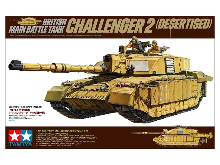 czolg-challenger-2-model-35274-tamiya-okres-po-ii-wojnie-swiatowej-stan-zlozenia-do-zlozenia