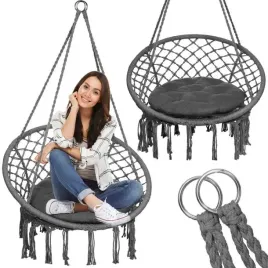 ciemnoszary-modny-fotel-wiszacy-hustawka-z-poduszka