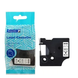 tasma-45013-do-dymo-12mm-d1-do-dymo-lm-tasma-biala-czarny-nadruk-ap