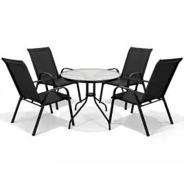 zestaw-mebli-ogrodowych-balkon-taras-stol-fi90-4x-krzesla-minorka-czarny
