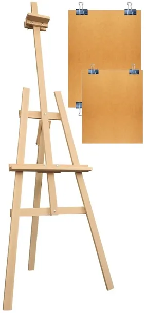 ZESTAW BUKOWA TRÓJNOŻNA SZTALUGA 177cm 2 RYSOWNICE
