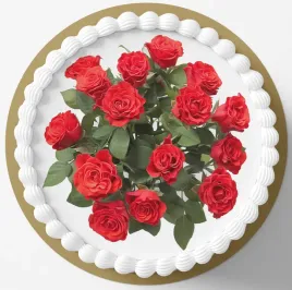 oplatek-waflowy-kwiaty-roze-wiazanka-urodziny-imieniny-rocznica-20cm