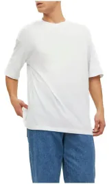 t-shirt-meski-jackandjones-bialy-gladki-s