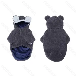 ubranko-dla-psa-plaszcz-z-bawelniana-podszewka-z-kapturem-roz-m-szary