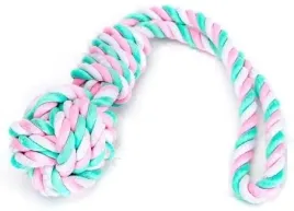 sznur-gryzak-szarpak-dla-psa-lina-kolorowa-35-cm