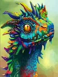 mozaika-diamentowa-15x20cm-smok