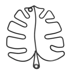ozdoba-dekoracyjna-wieszak-na-sciane-3d-lisc-czarn