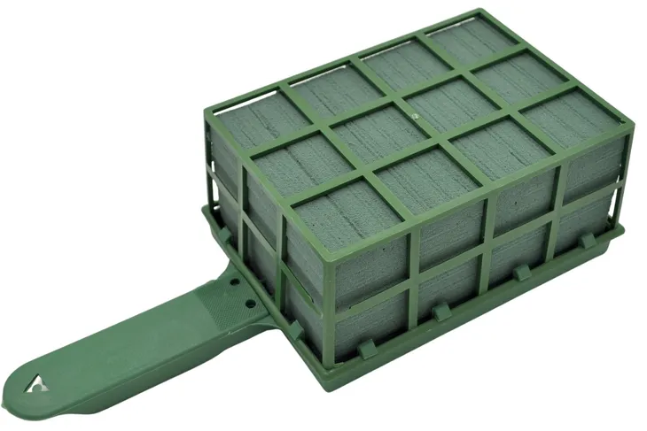 GĄBKA FLORYSTYCZNA mokra FLORET do KWIATÓW 30x12 do kompozycji kwiatowych
