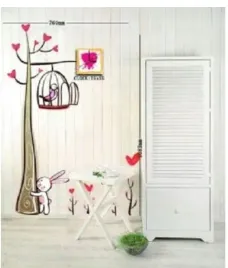 diy-zegar-z-naklejka-na-sciane-clock-scienny-z-naklejkami-serca-76x108