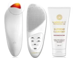 lumineo-szczoteczka-do-twarzy-sonic-biala-zel-do-skory-wrazliwej