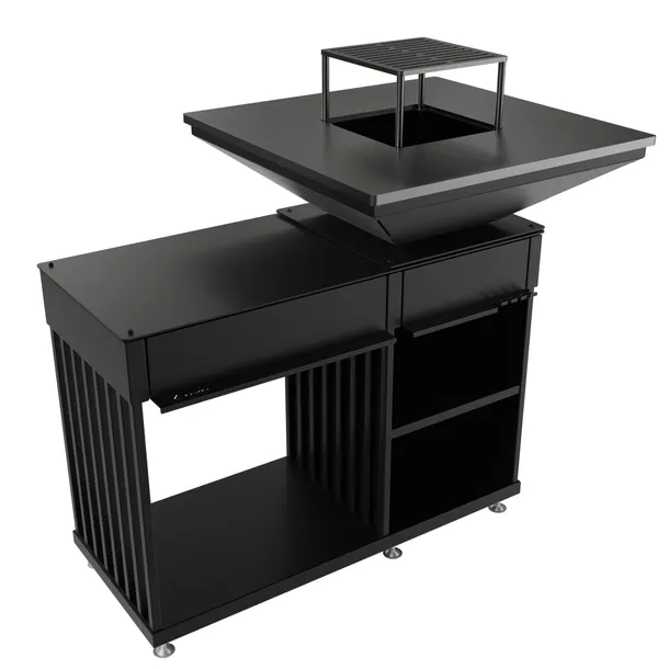palenisko-z-grillem-kominek-kratki-quadrum-vertical-ogrodowe-funkcjonalne-wysokosc-grilla-115-cm