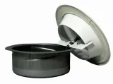 anemostat-bialy-fi-100-typ-wywiewny