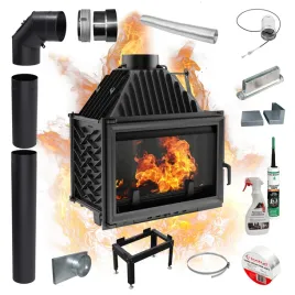kominek-wklad-kominkowy-kratki-oliwia-11kw-fi200-zeliwo-ekoprojekt-zestaw