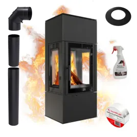 piec-wolnostojacy-koza-thor-view-8-kw-fi-150-trzy-szyby-rekuperacja-zestaw