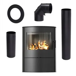 piec-stalowy-koza-kratki-ab-s-2-rollo-fi-150-10-kw-ciemne-wylozenie-zestaw