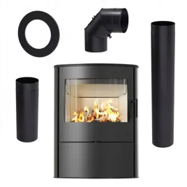 piec-stalowy-koza-kratki-ab-s-2-rollo-fi-150-10-kw-jasne-wylozenie-zestaw