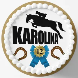 oplatek-waflowy-konie-konno-horse-qn-jezdziec-kon-galop-skoki-urodziny-20cm