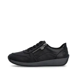 rieker-sneakersy-buty-polbuty-skorzane-czarne-n1100