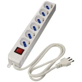 nilox-lf38-1030416e-przedluzacz-6-gniazdowy-z-wlacznikiem-15m-typu-l
