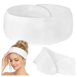 opaska-kosmetyczna-do-wlosow-frotte-na-glowe-rzep-biala-regulowana-miekka