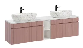 szafka-lazienkowa-z-umywalkami-blatem-180cm-rozowa