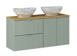 ryflowana-szafka-z-umywalka-120-cm-lazienkowa-podwojna-szalwiowy-zielony