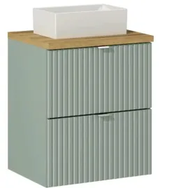 szafka-z-umywalka-50-cm-z-szufladami-ryflowana-matowy-szalwiowy-line-reed