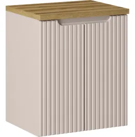 kaszmirowa-ryflowana-szafka-nova-cashmere-82-50-2d-z-blatem-50-cm-oak