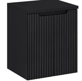 szafka-lazienkowa-wiszaca-z-blatem-lazienkowym-50-cm-czarna-drzwi