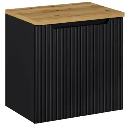 szafka-lazienkowa-wiszaca-z-blatem-lazienkowym-60-cm-czarna-drzwi-pochwyt