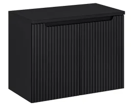 szafka-lazienkowa-wiszaca-z-blatem-lazienkowym-80-cm-czarna-drzwi-pochwyt