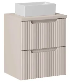 bezowa-szafka-z-umywalka-nablatowa-50-cm-z-szufladami-ryflowana-matowy-noc