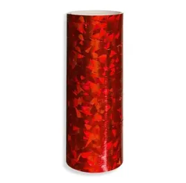 serpentyna-holograficzna-roczek-urodziny-czerwona