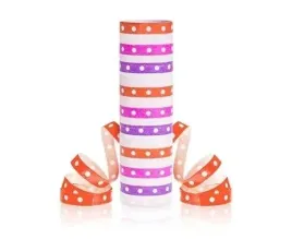 serpentyna-papierowa-groszki-paski-rozowo-czerwone