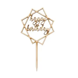 topper-na-tort-happy-birthday-geometryczny-styl-boho-drewno
