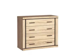 komoda-dallas-107-x-435-x-91cm-dab-sonoma-mat-klasyczna-4-szuflady