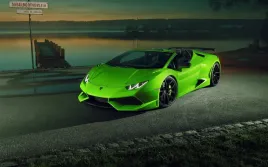 fototapeta-auta-sportowe-zielone-lamborghini-iv-2-x-15-m-winylowa