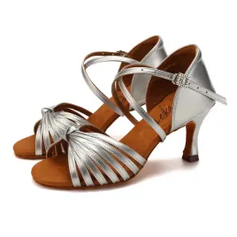 buty-do-tanca-taneczne-polyskujace-srebrne-75cm-35