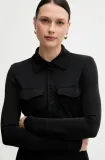 czarna-koszula-regular-sisley-xs-linia-regular