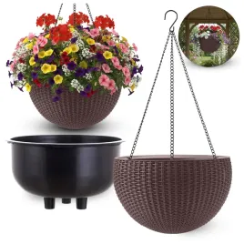 doniczka-wiszaca-na-kwiaty-kwietnik-elegancka-na-balkon-taras-brazowa-26cm