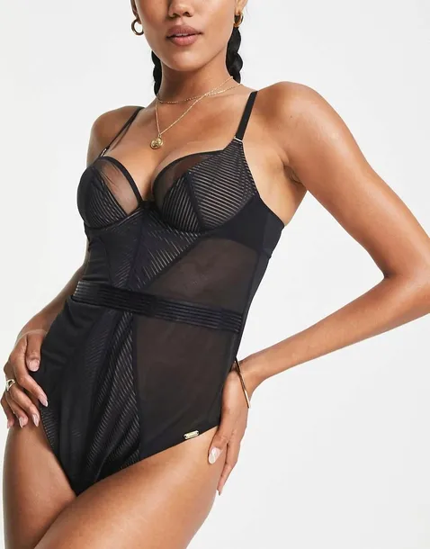 czarne-body-siateczkowe-gossard-65d-rozmiar-65d