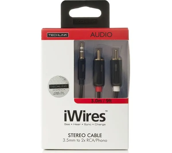 techlink-jack-2xrca-przewod-kabel-30m-710023