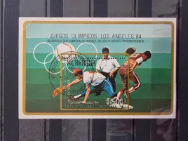 znaczki-sport-olimpiada-1984-nicaragua-kasowany-s10
