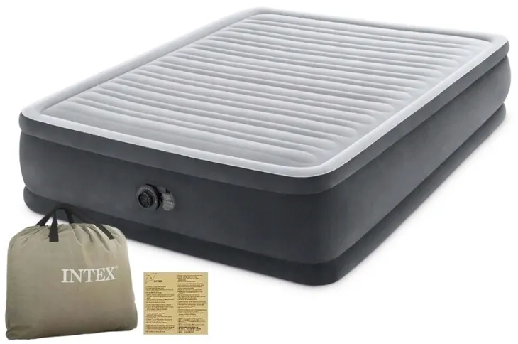 INTEX 64414ND DMUCHANY MATERAC POMPKA 152x203x46cm
