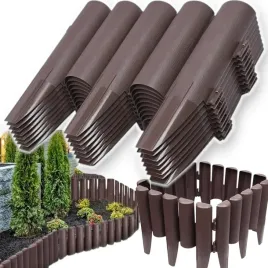 palisada-ogrodowa-wysoka-obrzeze-ogrodowe-plotek-ogrodowy-plastikowy-braz