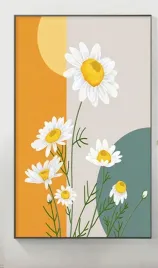 obraz-na-plotnie-60-x-40-cm-w-ramie-stokrotka-polna-na-sciane