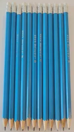 tradycyjny-drewniany-niebieski-olowek-z-gumka-hb-zestaw-12szt