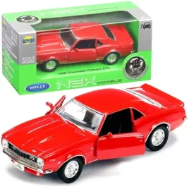 chevrolet-camaro-z28-1968-metalowy-samochod-kolekcjonerski-czerwony-welly